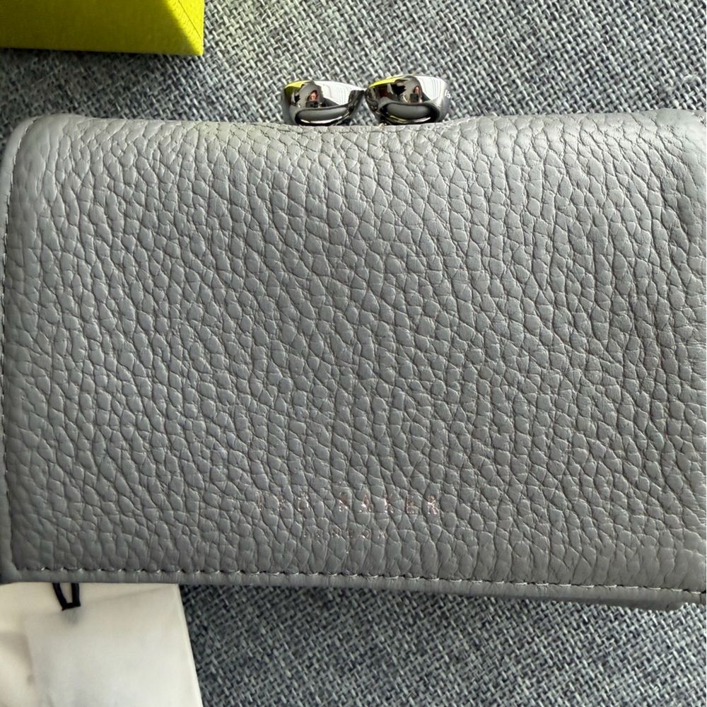 Gray Textured Wallet